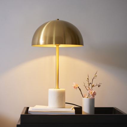 Endon 114210 - stalinis šviestuvas BERTOIA 1xE14/7W/230V žalvarinis