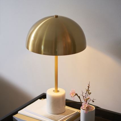 Endon 114210 - stalinis šviestuvas BERTOIA 1xE14/7W/230V žalvarinis