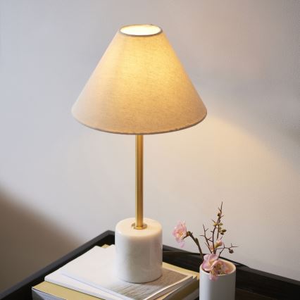 Endon 114211 - Stalinė lempa 1xE14/7W/230V smėlinė/žalvarinė