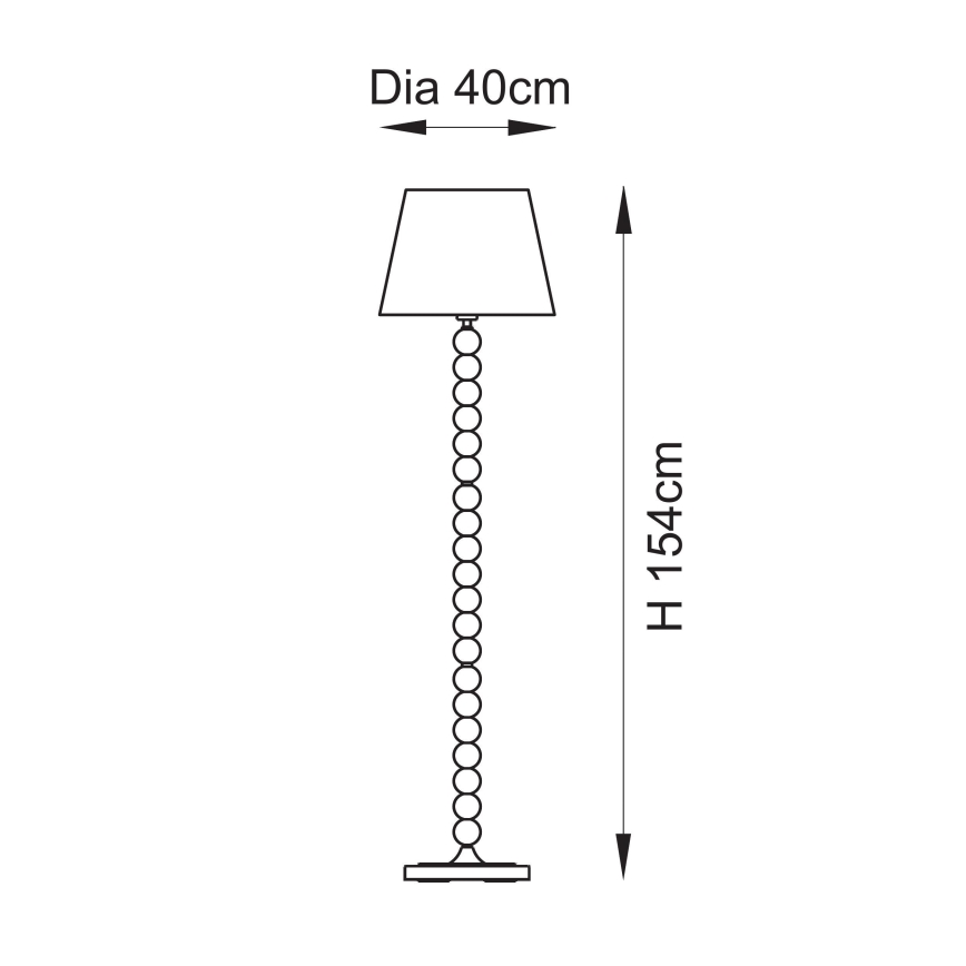 Endon 114632 - Toršeras HIGGLEDY 1xE27/10W/230V smėlio spalva