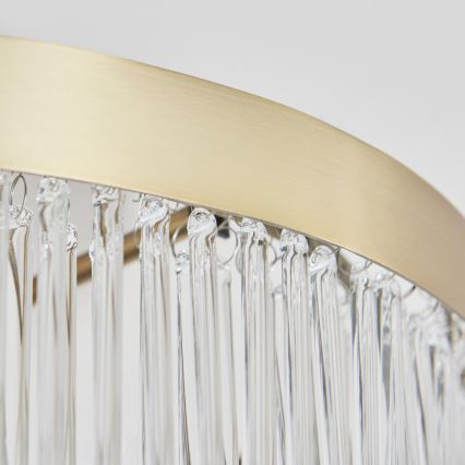 Endon 119109 - Paviršinė liustra CLERMONT 3xE14/6W/230V, žalvarinė