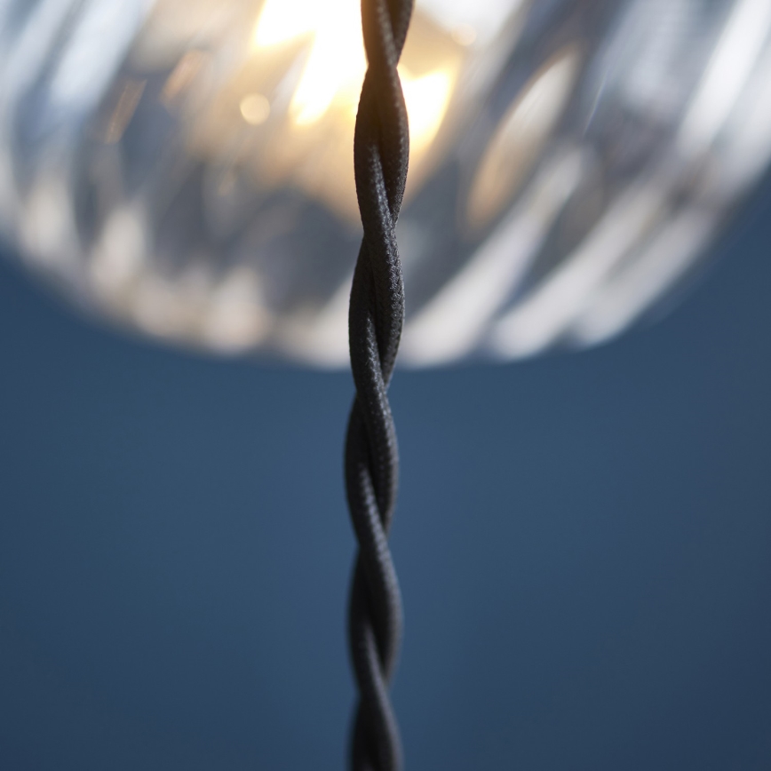 Endon 119435 - Pakabinama liustra ALLEGRA 5xE14/7W/230V žalvaris