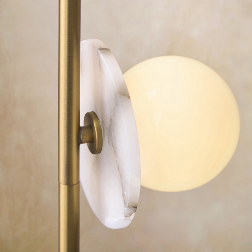 Endon 120042 - grindinė lempa CERCHIO 3xG9/5W/230V, žalvaris