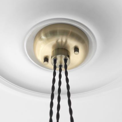 Endon 120656 - Pakabinamas šviestuvas ant laido, 3xE27/10W/230V, žalvaris