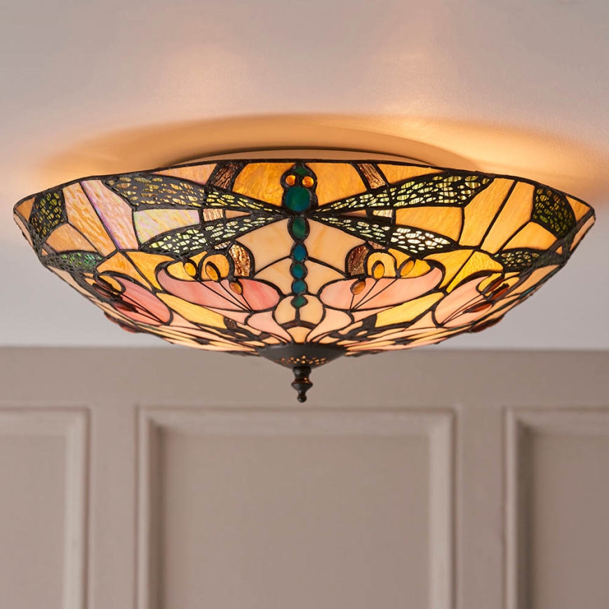 Endon 63922 - Lubinis šviestuvas ASHTON 2xE27/60W/230V diametras 45 cm