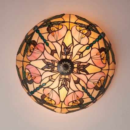 Endon 63922 - Lubinis šviestuvas ASHTON 2xE27/60W/230V diametras 45 cm