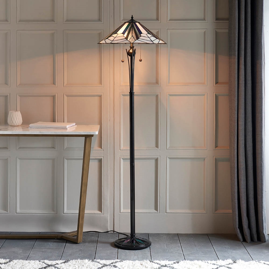 Endon 63934 - Toršeras ASTORIA 2xE27/60W/230V diametras 48 cm