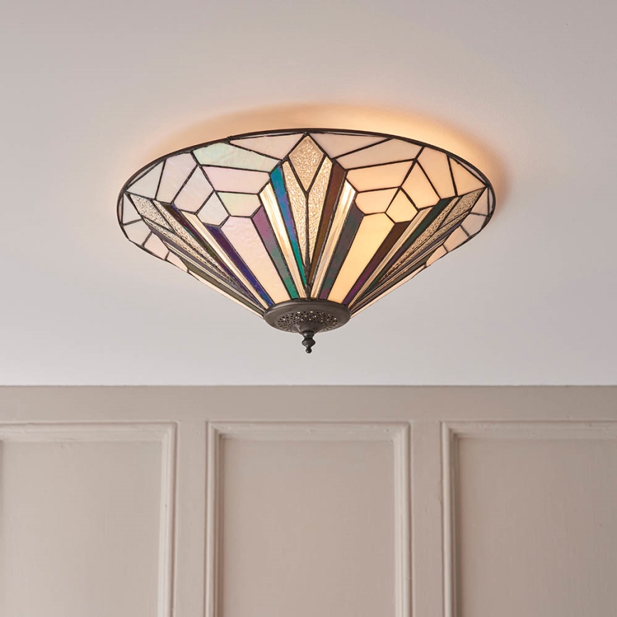 Endon 63935 - Lubinis šviestuvas ASTORIA 2xE27/60W/230V diametras 48 cm