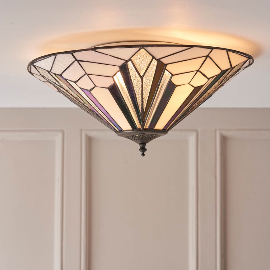Endon 63935 - Lubinis šviestuvas ASTORIA 2xE27/60W/230V diametras 48 cm