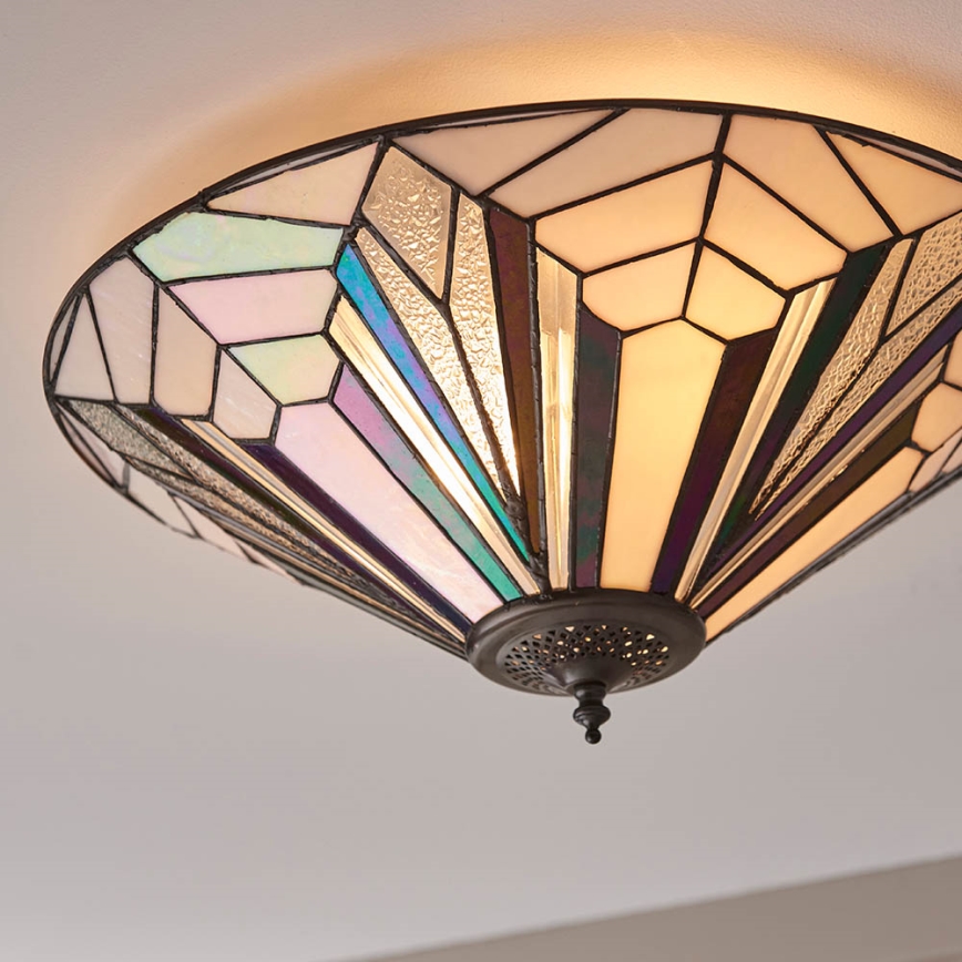 Endon 63935 - Lubinis šviestuvas ASTORIA 2xE27/60W/230V diametras 48 cm