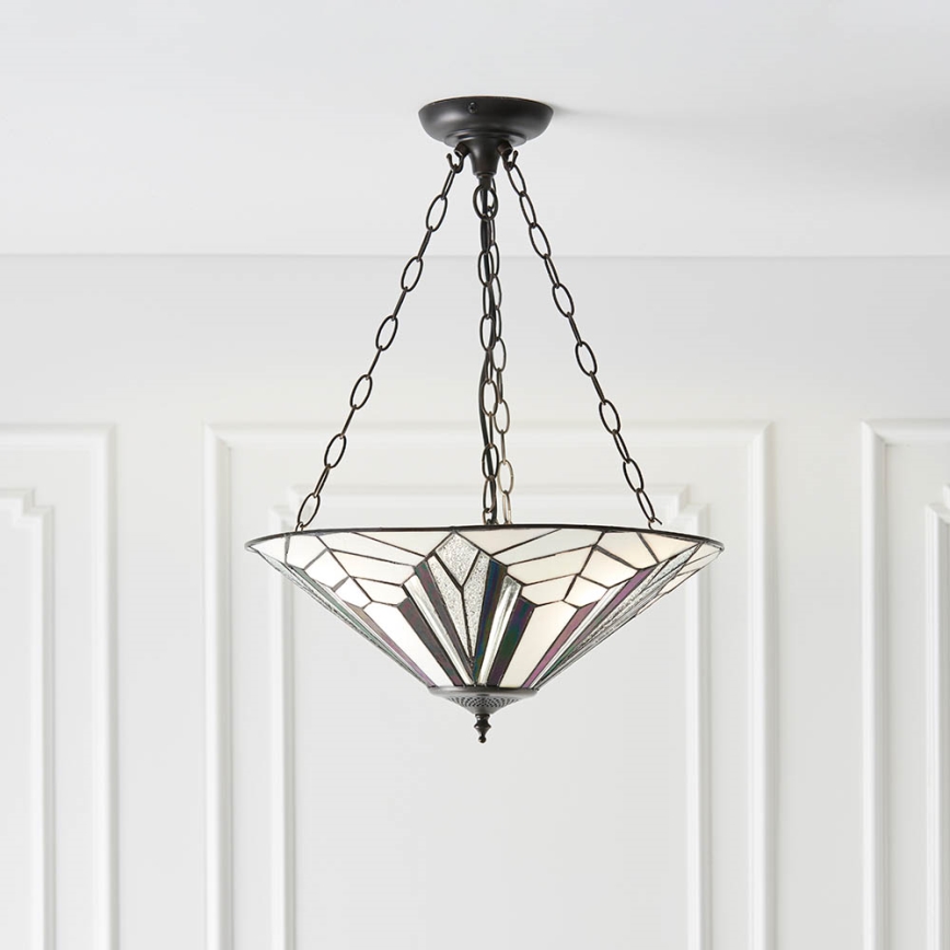 Endon 63936 - Sietynas, kabinamas ant grandinės ASTORIA 3xE27/60W/230V diametras 48 cm