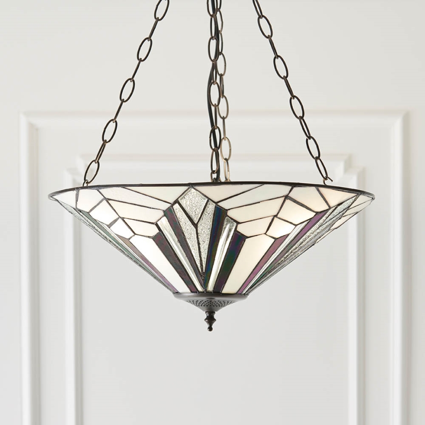 Endon 63936 - Sietynas, kabinamas ant grandinės ASTORIA 3xE27/60W/230V diametras 48 cm