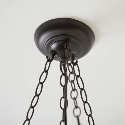 Endon 63936 - Sietynas, kabinamas ant grandinės ASTORIA 3xE27/60W/230V diametras 48 cm