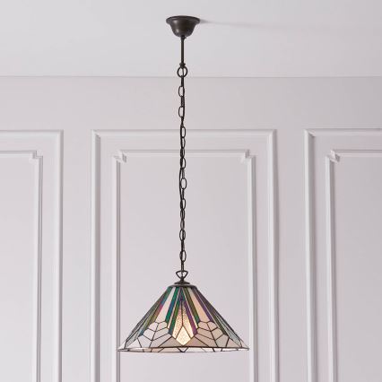 Endon 63937 - Sietynas, kabinamas ant grandinės ASTORIA 1xE27/60W/230V diametras 40 cm
