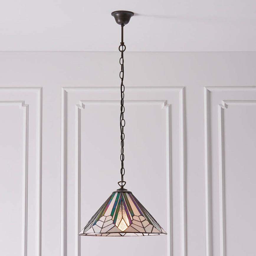 Endon 63937 - Sietynas, kabinamas ant grandinės ASTORIA 1xE27/60W/230V diametras 40 cm