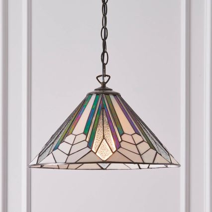 Endon 63937 - Sietynas, kabinamas ant grandinės ASTORIA 1xE27/60W/230V diametras 40 cm