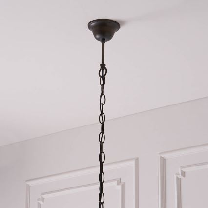 Endon 63937 - Sietynas, kabinamas ant grandinės ASTORIA 1xE27/60W/230V diametras 40 cm