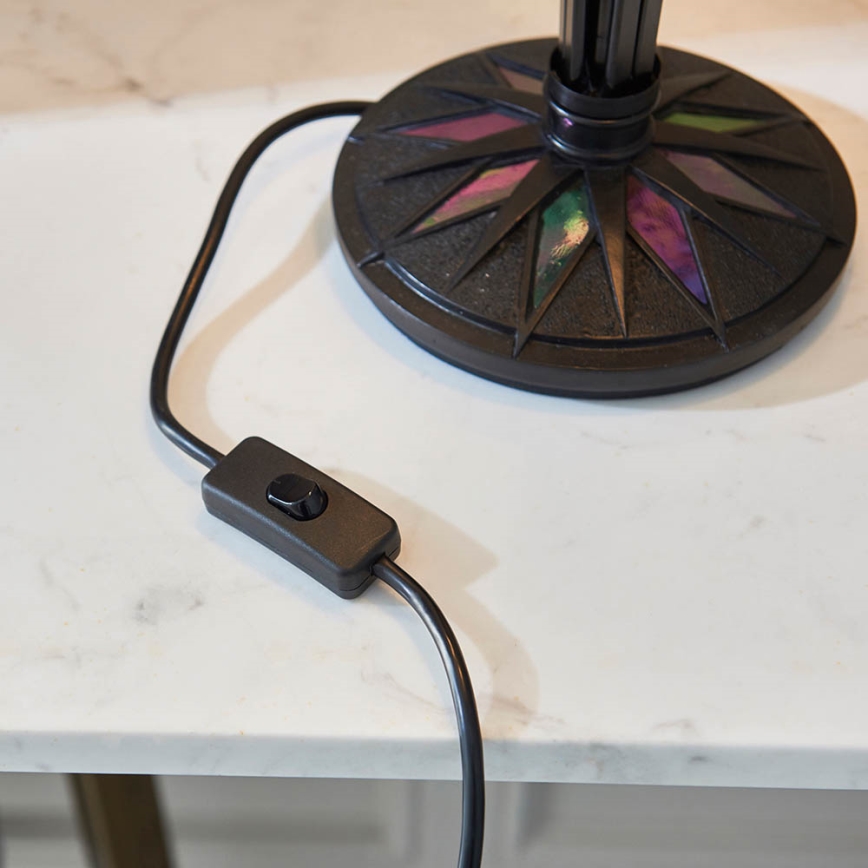 Endon 63939 - stalinė Tiffany ASTORIA lempa, 2x E27/60 W/230 V, skersmuo 40 cm