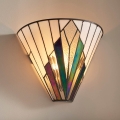 Endon 63940 - Sieninis šviestuvas Tiffany ASTORIA 1xE14/40W/230V