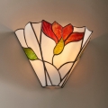 Endon 63964 - Sieninis šviestuvas Tiffany BOTANICA 1xE14/40W/230V