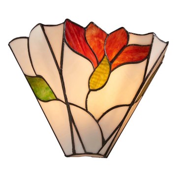 Endon 63964 - Sieninis šviestuvas Tiffany BOTANICA 1xE14/40W/230V