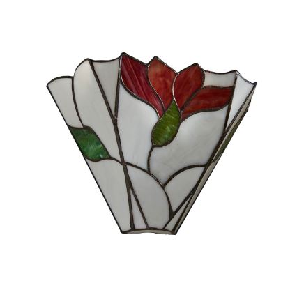 Endon 63964 - Sieninis šviestuvas Tiffany BOTANICA 1xE14/40W/230V