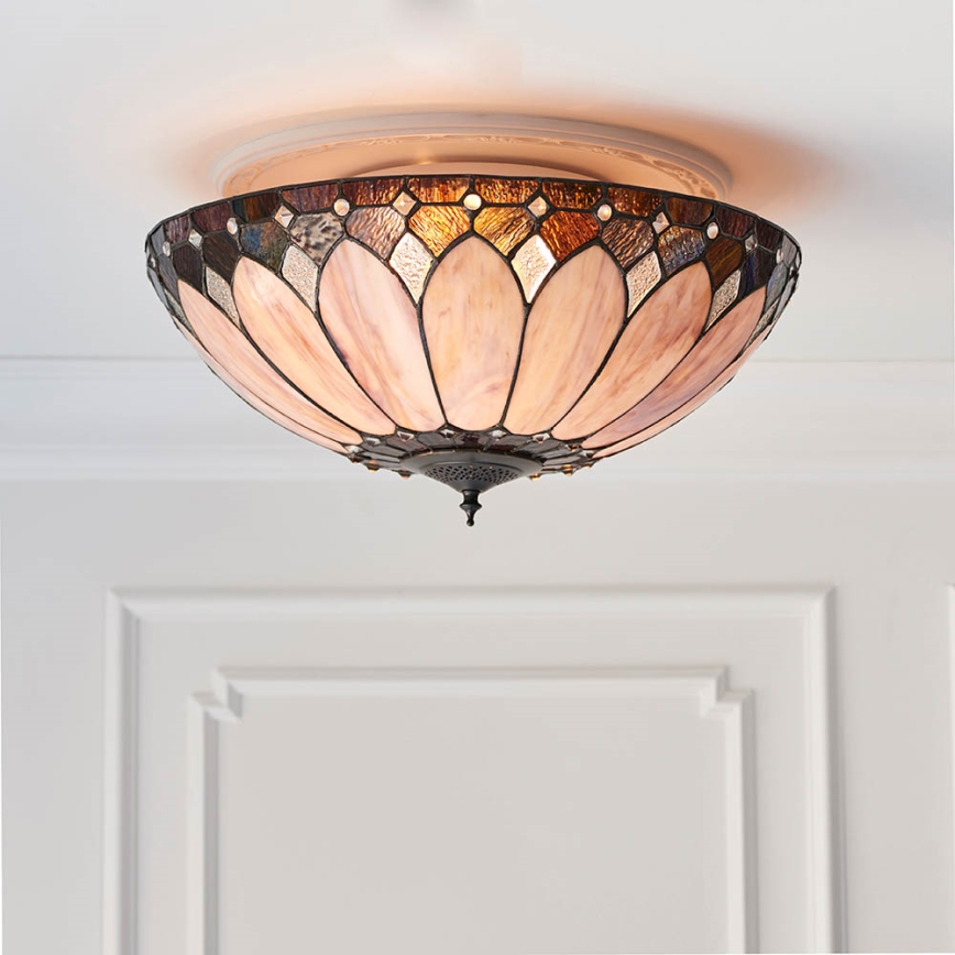 Endon 63973 - Lubinis šviestuvas BROOKLYN 2xE14/60W/230V diametras 50 cm