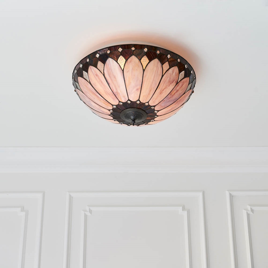 Endon 63973 - Lubinis šviestuvas BROOKLYN 2xE14/60W/230V diametras 50 cm