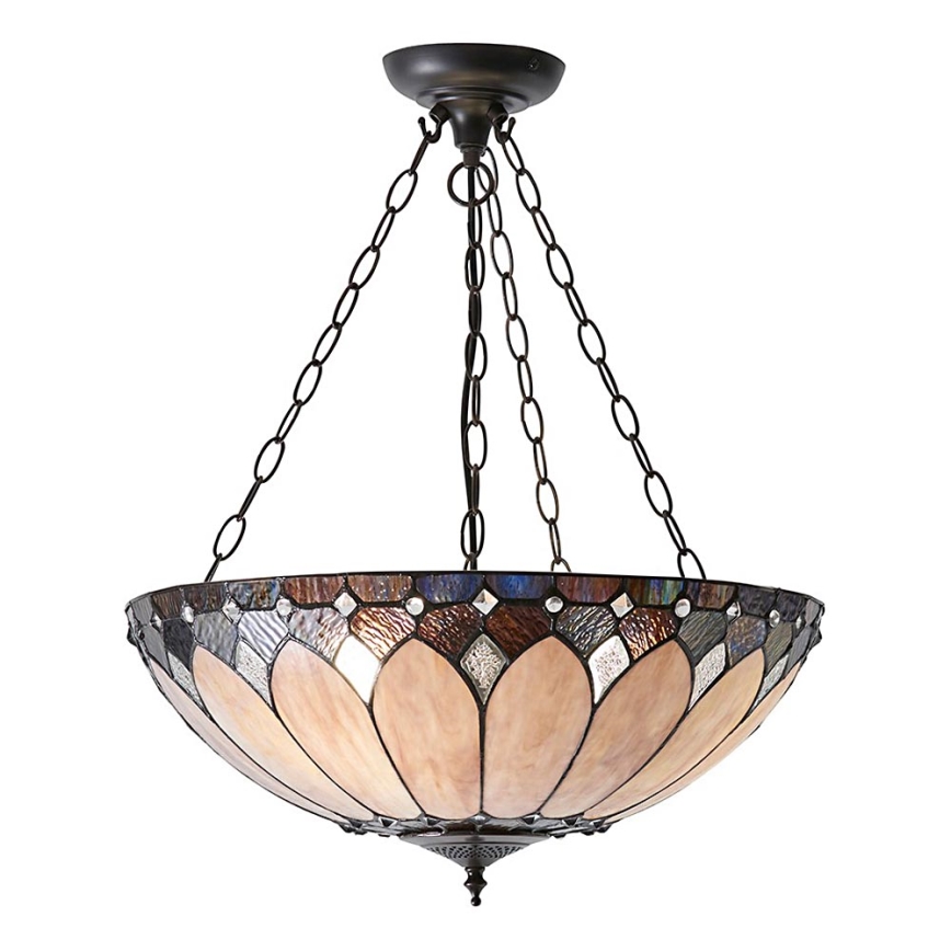 Endon 63976 - Pakabukinė lempa BROOKLYN 3xE27/60W/230V 50 cm skersmens