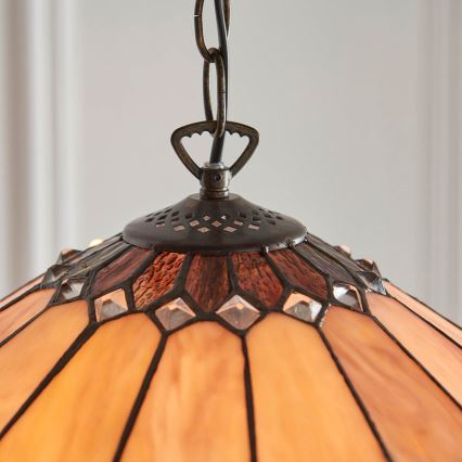 Endon 63977 - Sietynas, kabinamas ant grandinės BROOKLYN 1xE27/60W/230V diametras 40 cm