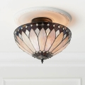 Endon 63978 - Prigludusi Tiffany liustra BROOKLYN 3xE27/60W/230V skersmuo 40 cm