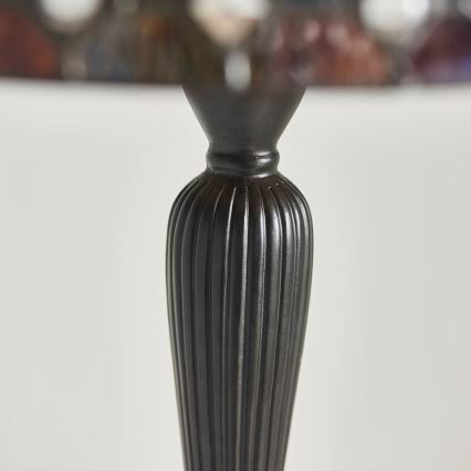 Endon 63982 - Stalinė Tiffany lempa BROOKLYN 1xE27/60W/230V Ø 40 cm