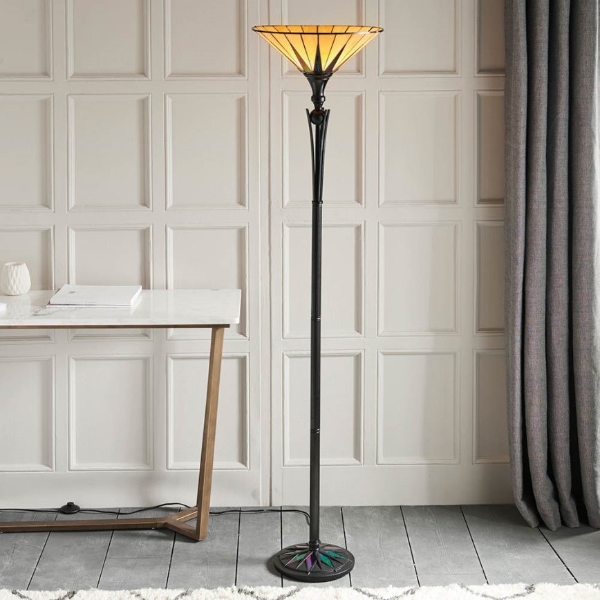 Endon 64042 - Toršeras DARK STAR 1xE27/60W/230V diametras 42 cm