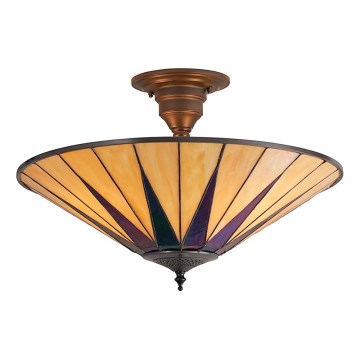 Endon 64043 - Tvirtinamas sietynas DARK STAR 3xE27/60W/230V diametras 49 cm