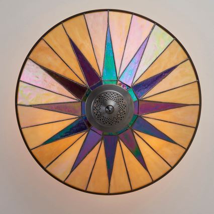 Endon 64043 - Tvirtinamas sietynas DARK STAR 3xE27/60W/230V diametras 49 cm