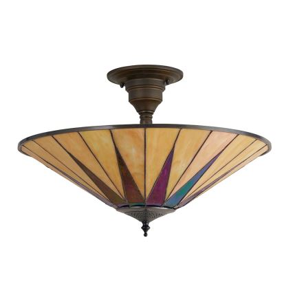 Endon 64043 - Tvirtinamas sietynas DARK STAR 3xE27/60W/230V diametras 49 cm