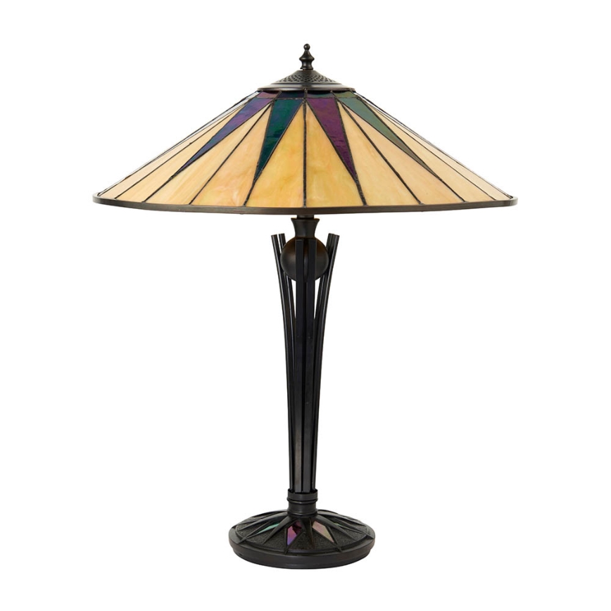 Endon 64045 - Stalinis šviestuvas DARK STAR 2xE27/60W/230V diametras 49 cm