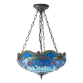 Endon 64075 - Pakabinama liustra ant grandinės DRAGONFLY 3xE27/60W/230V, skersmuo 41 cm