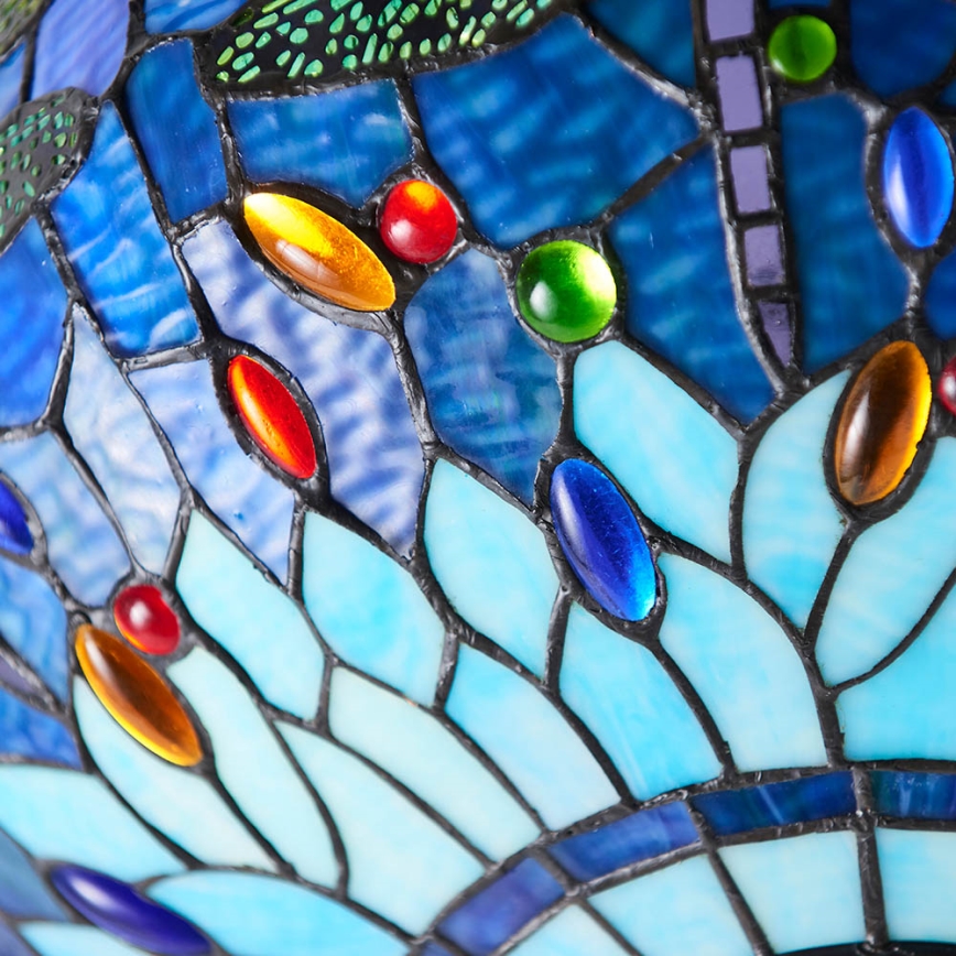 Endon 64075 - Pakabinama liustra ant grandinės DRAGONFLY 3xE27/60W/230V, skersmuo 41 cm