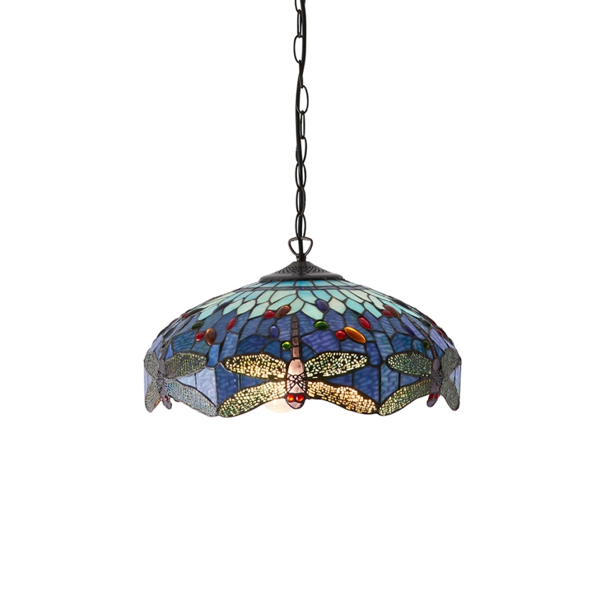 Endon 64080 - Liustra ant grandinės DRAGONFLY 3xE27/60W/230V Ø 41 cm