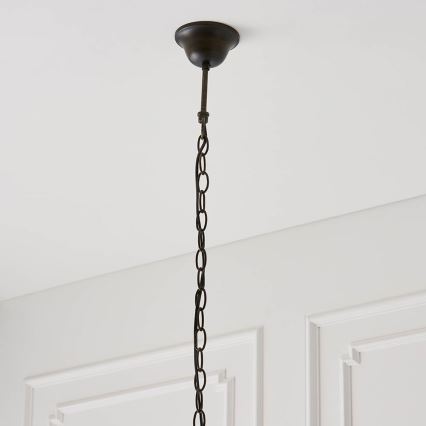 Endon 64081 - Pakabinamas sietynas su grandine Tiffany DRAGONFLY 3xE27/60W/230V skersmuo 41 cm