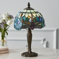 Endon 64088 - stalinė lempa Tiffany DRAGONFLY 1xE14/7W/230V, skersmuo 20 cm