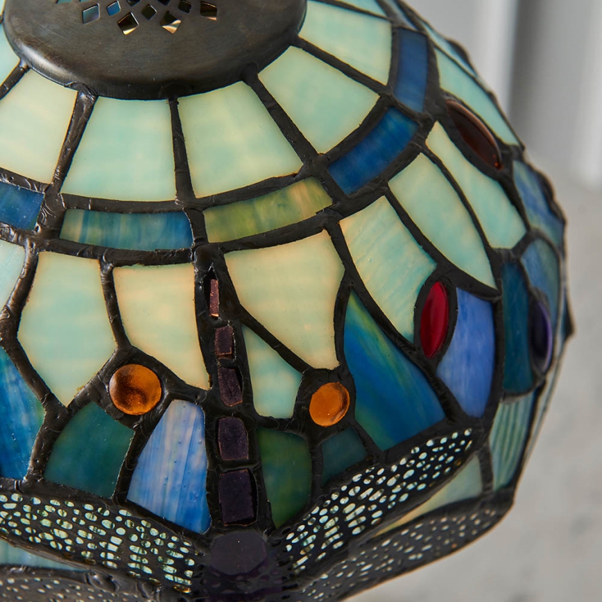 Endon 64088 - Stalinis šviestuvas Tiffany DRAGONFLY 1xE14/40W/230V, skersmuo 20 cm