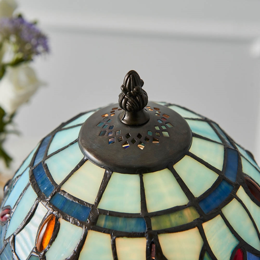 Endon 64088 - Stalinis šviestuvas Tiffany DRAGONFLY 1xE14/40W/230V, skersmuo 20 cm