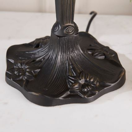 Endon 64090 - Stalinis šviestuvas Tiffany DRAGONFLY 2xE27/60W/230V skersmuo 30 cm
