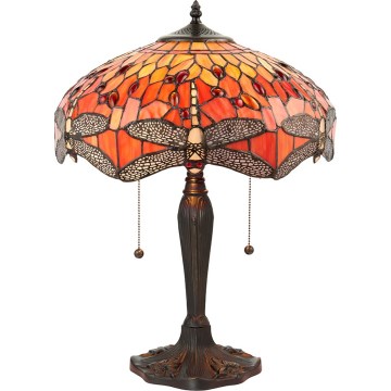 Endon 64093 - Stalinis šviestuvas DRAGONFLY 2xE27/60W/230V skersmuo 41 cm