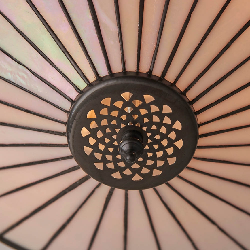 Endon 64145 - Lubinis šviestuvas Tiffany FARGO 2xE27/60W/230V, skersmuo 41,5 cm