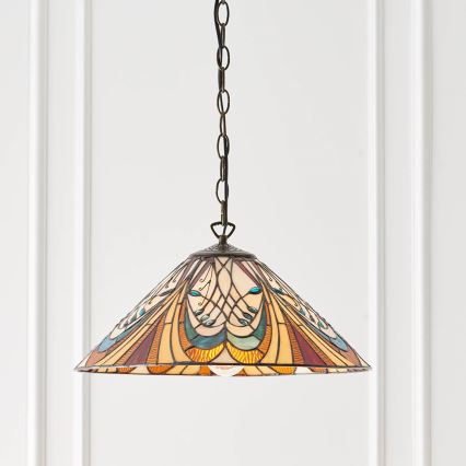 Endon 64162 - Sietynas, kabinamas ant grandinės HECTOR 1xE27/60W/230V diametras 40 cm