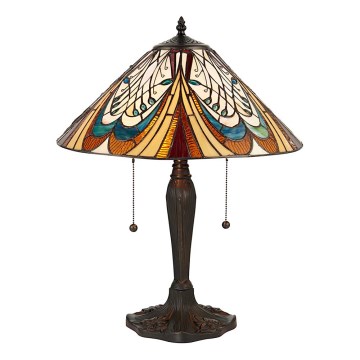 Endon 64163 - Stalo lempa HECTOR 2xE27/60W/230V 40 cm skersmens