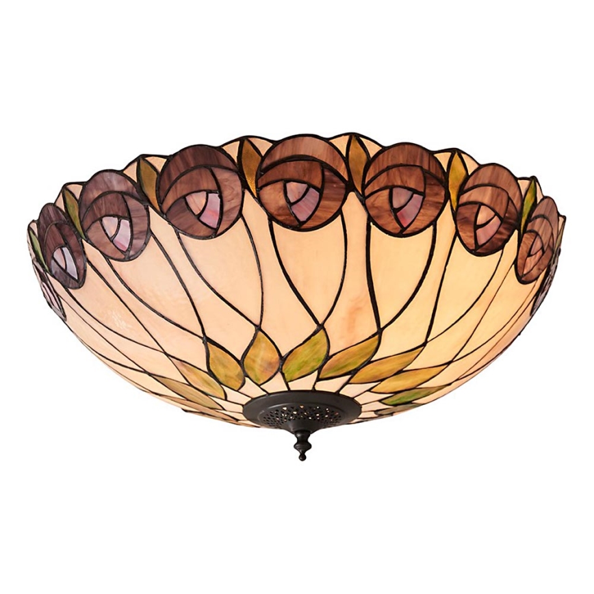 Endon 64173 - Lubinis šviestuvas HUTCHINSON 2xE27/60W/230V diametras 50 cm